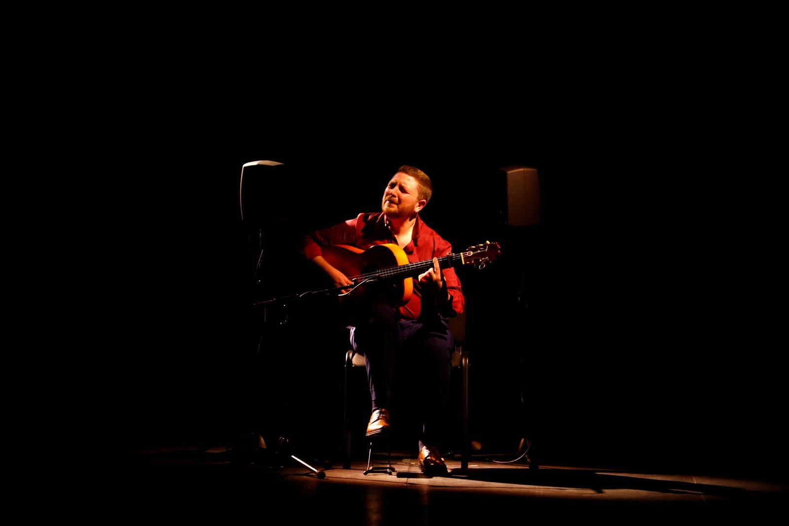 Alejandro Hurtado y Patricia Guerrero brillan en la Gala de Navidad de la Cátedra de Flamencología, en fotos
