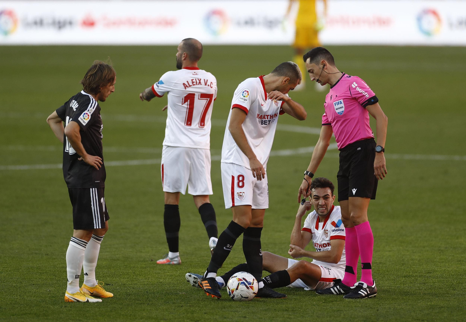 Las imágenes del Sevilla -Real Madrid