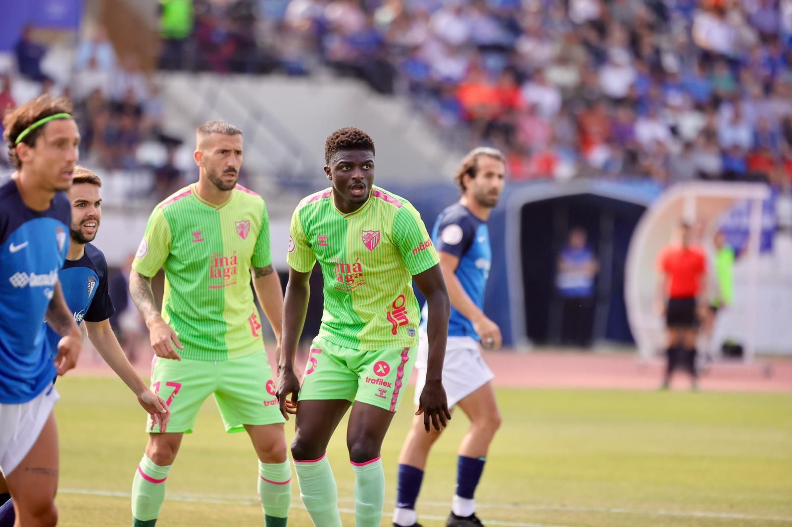 El San Fernando - Málaga CF, en fotos