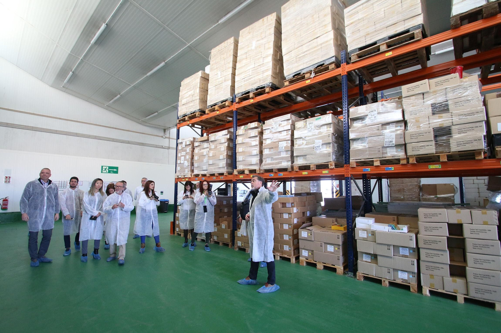 Fotogalería de la visita guiada a las instalaciones de Koppert en Águilas