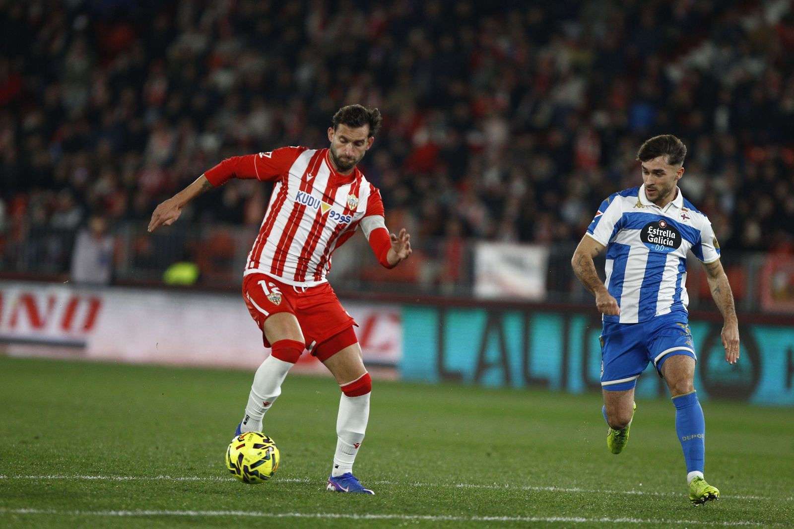 Las fotos del partido U.D. Almería - Deportivo de La Coruña