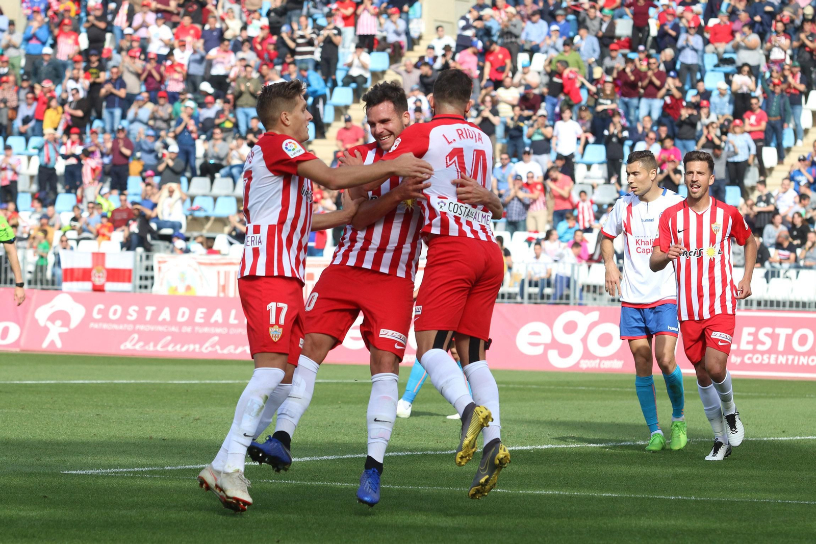 Las imágenes del Almería-Rayo Majadahonda