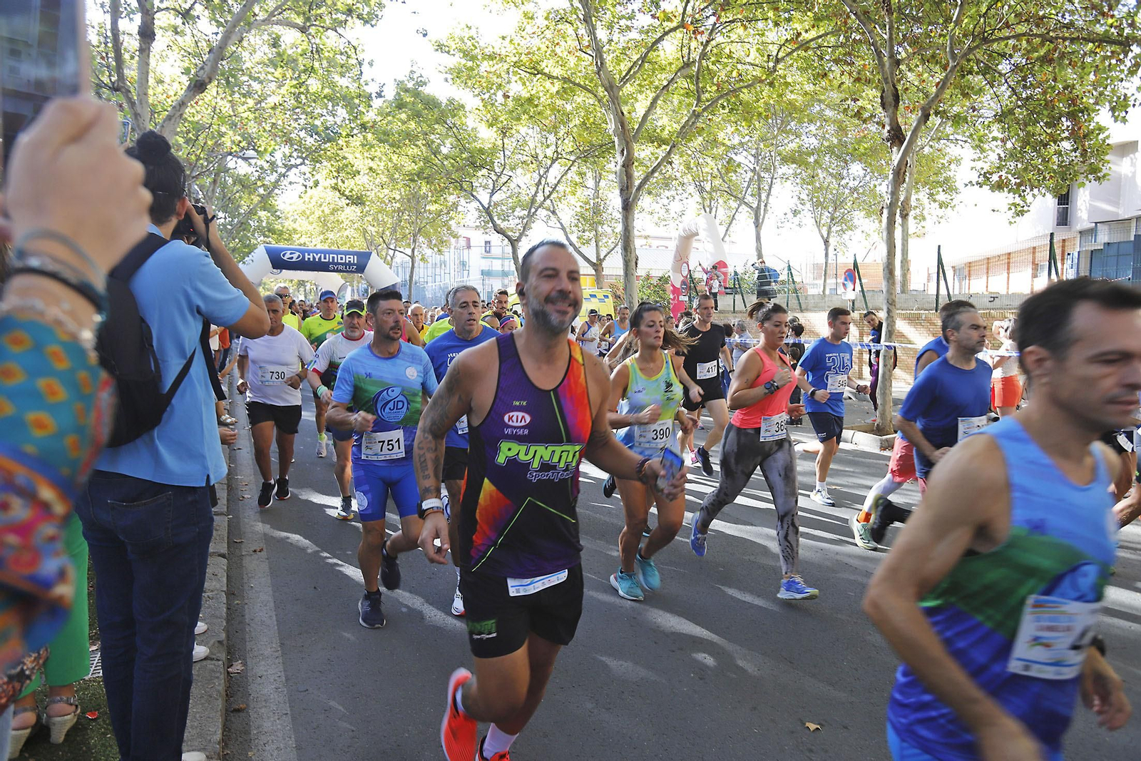 Imágenes de la 35 vuelta a Huelva 2022