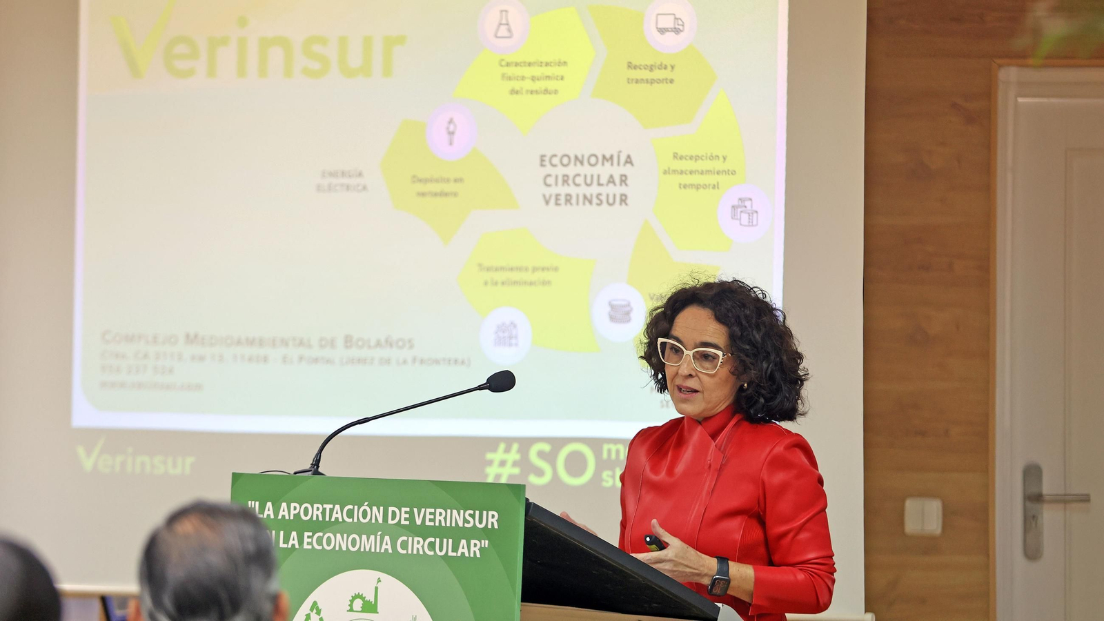 Imágenes de la jornada 'La aportación de Verinsur a la economía circular'