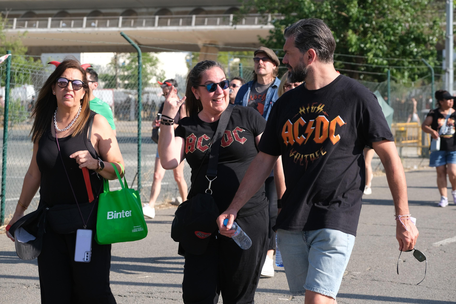 Búscate. Segundo concierto de ACDC en España