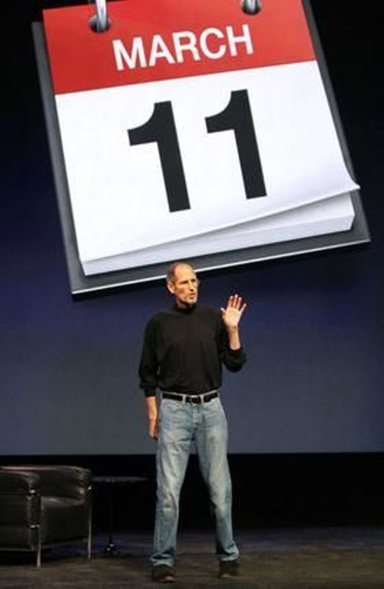 Steve Jobs presenta el iPad 2, la nueva versión del 'tablet' de Apple.

Foto: Reuters
