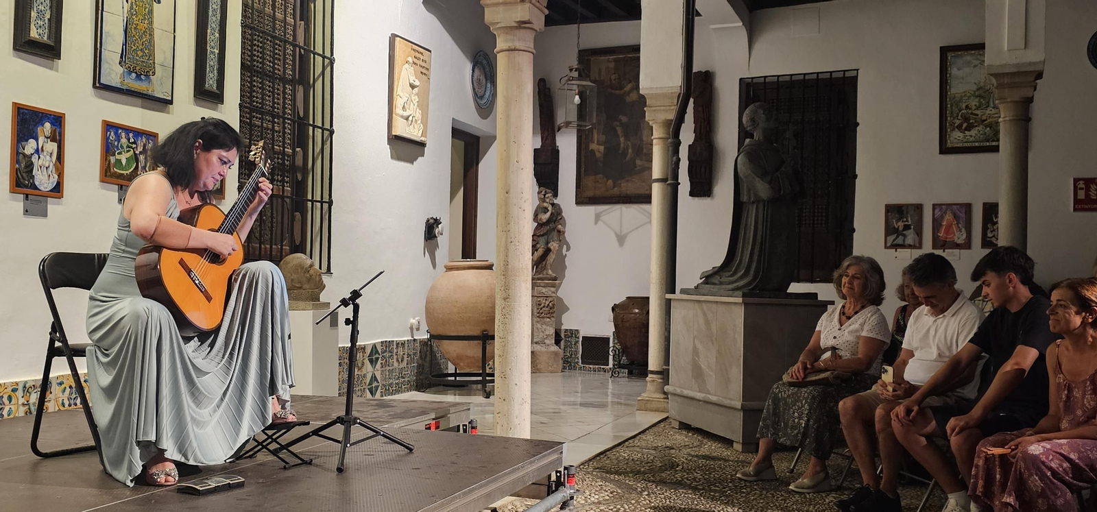 Irina Kulikova en la Casa de los Pisa