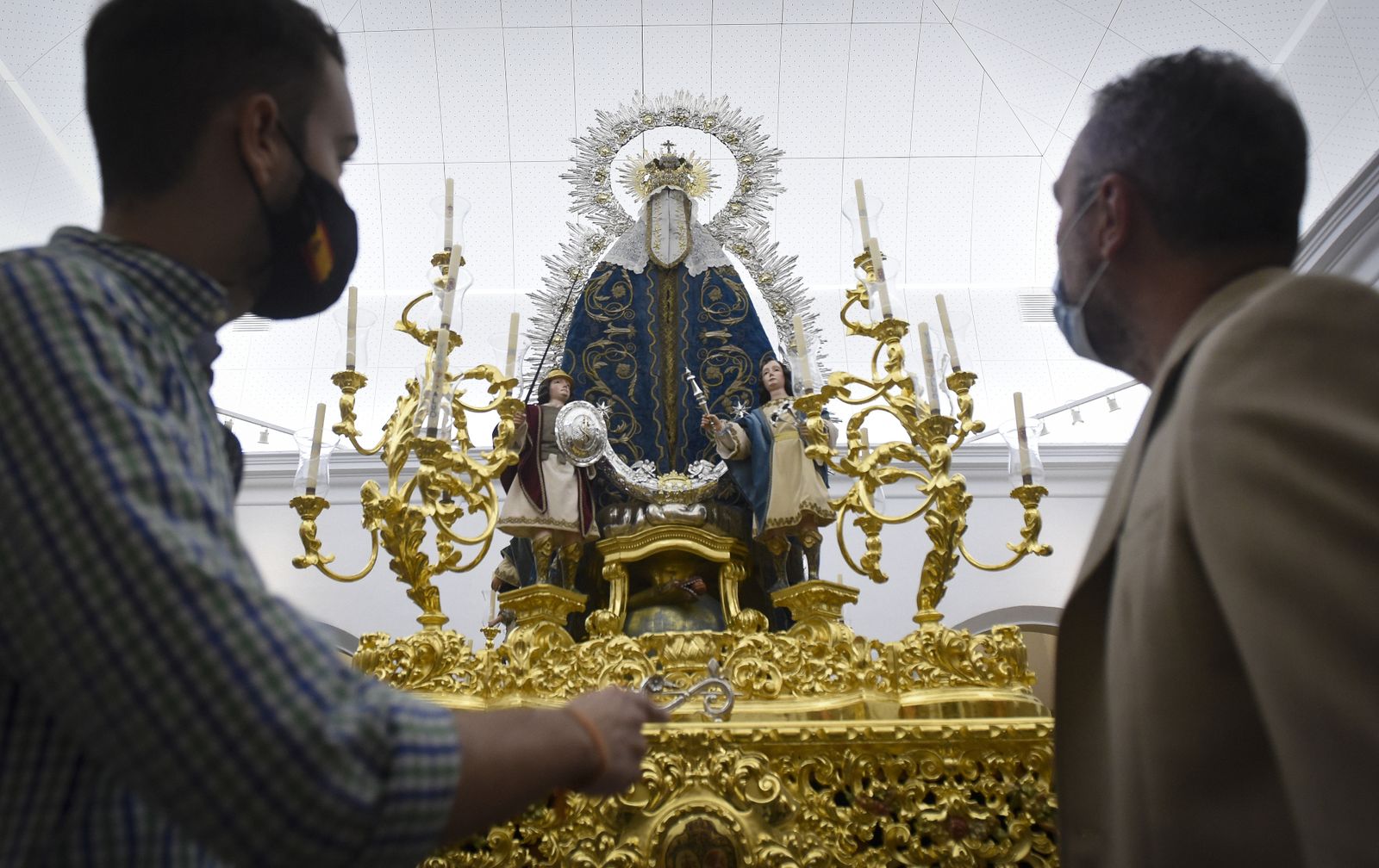 La inauguración de la exposición Glorias, en imágenes