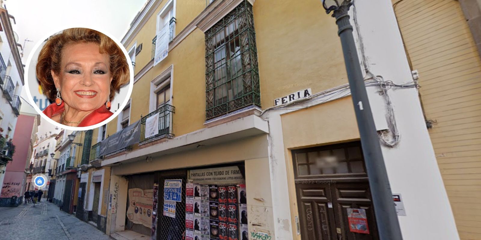 Este era el aspecto de la casa familiar de Carmen Sevilla en 2022.