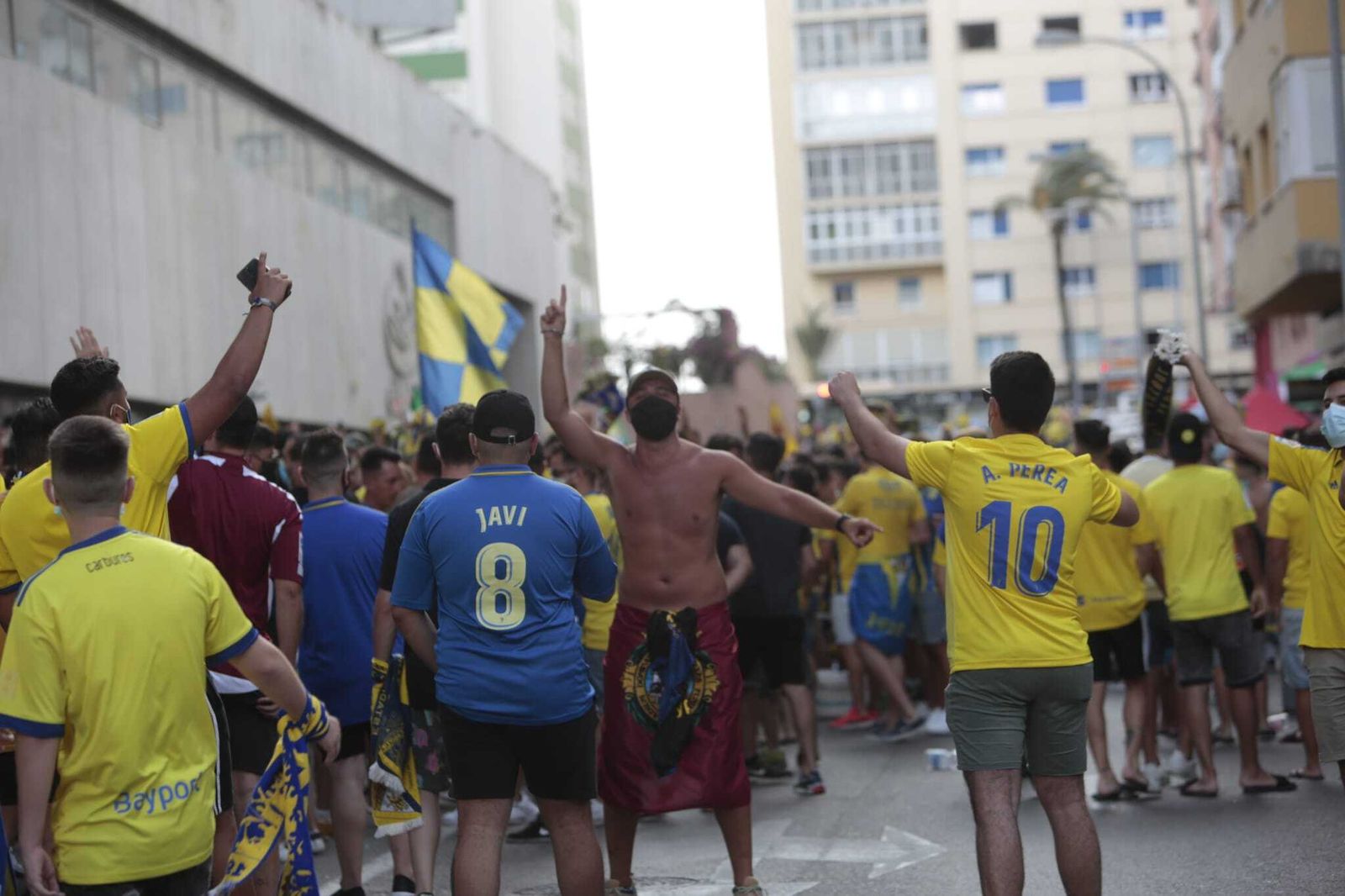 Las imágenes de la previa en los alrededores de Carranza