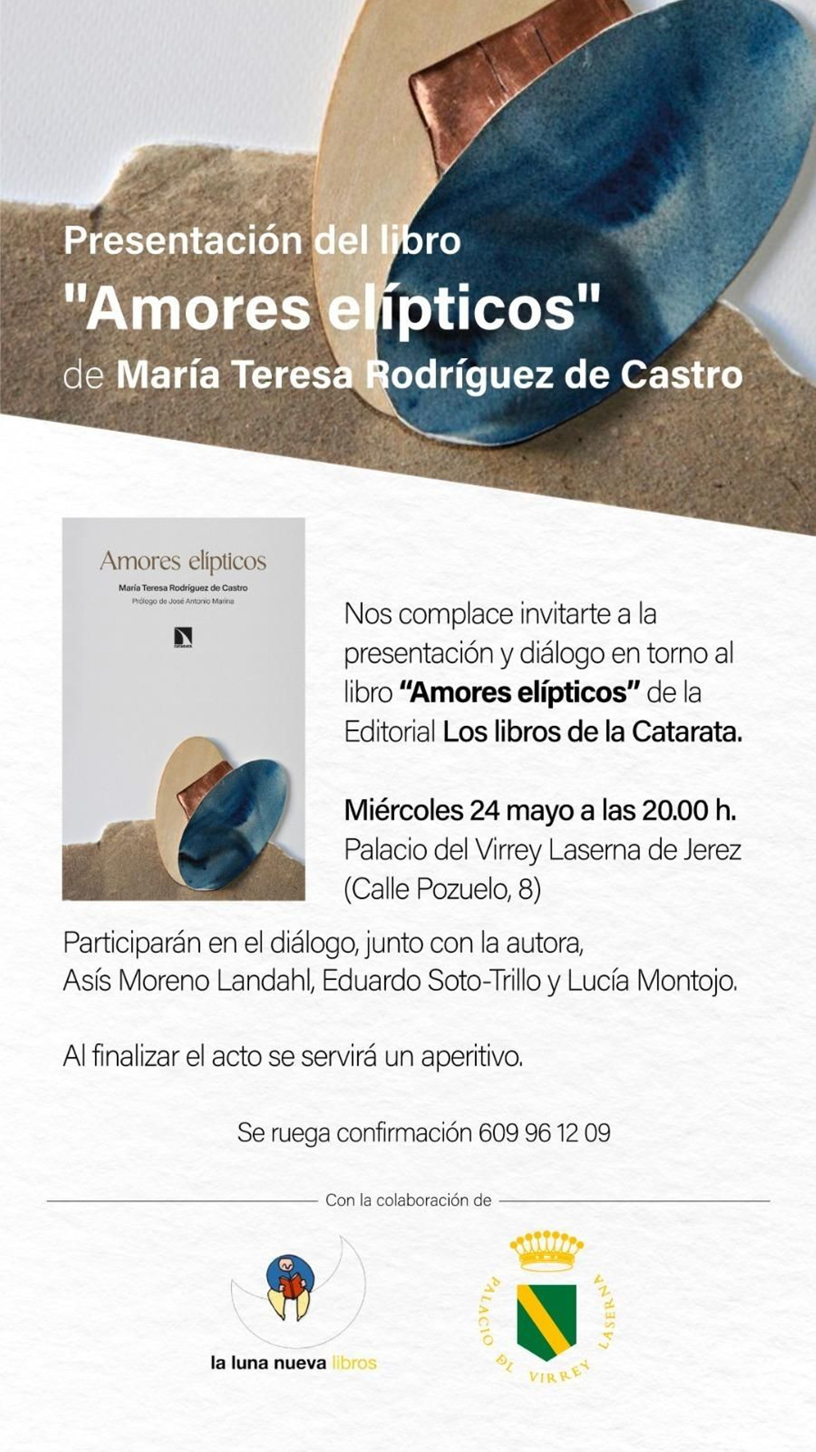 Cartel de la presentación.