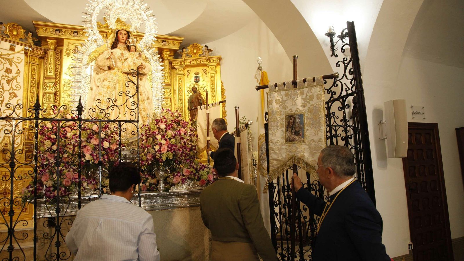 La imagen de Santa María de Piedras Albas.