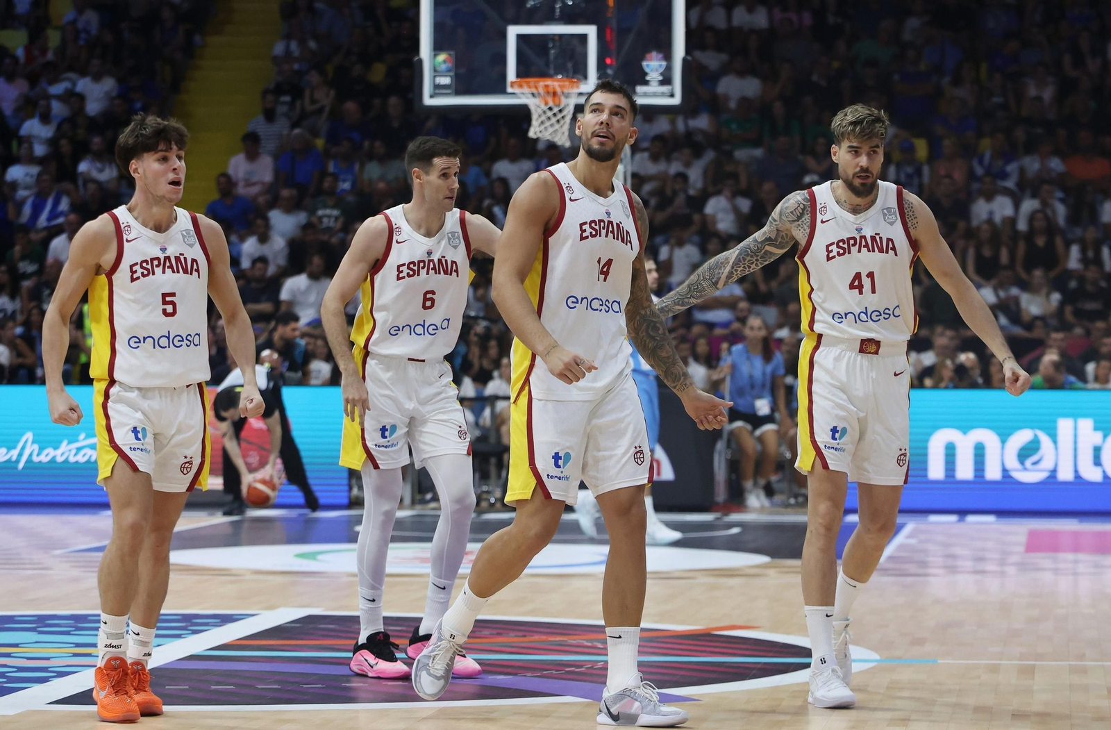 Las fotos del España - Grecia de baloncesto en el adiós de Scariolo