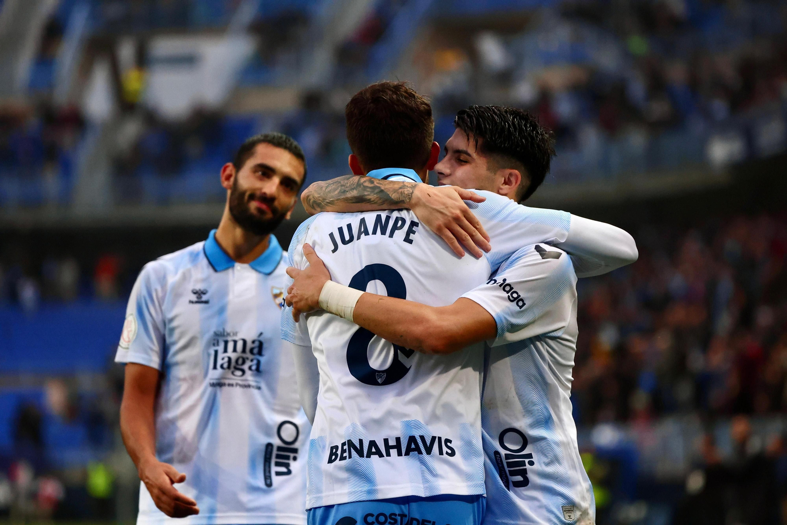 El Málaga CF - Eldense, en fotos