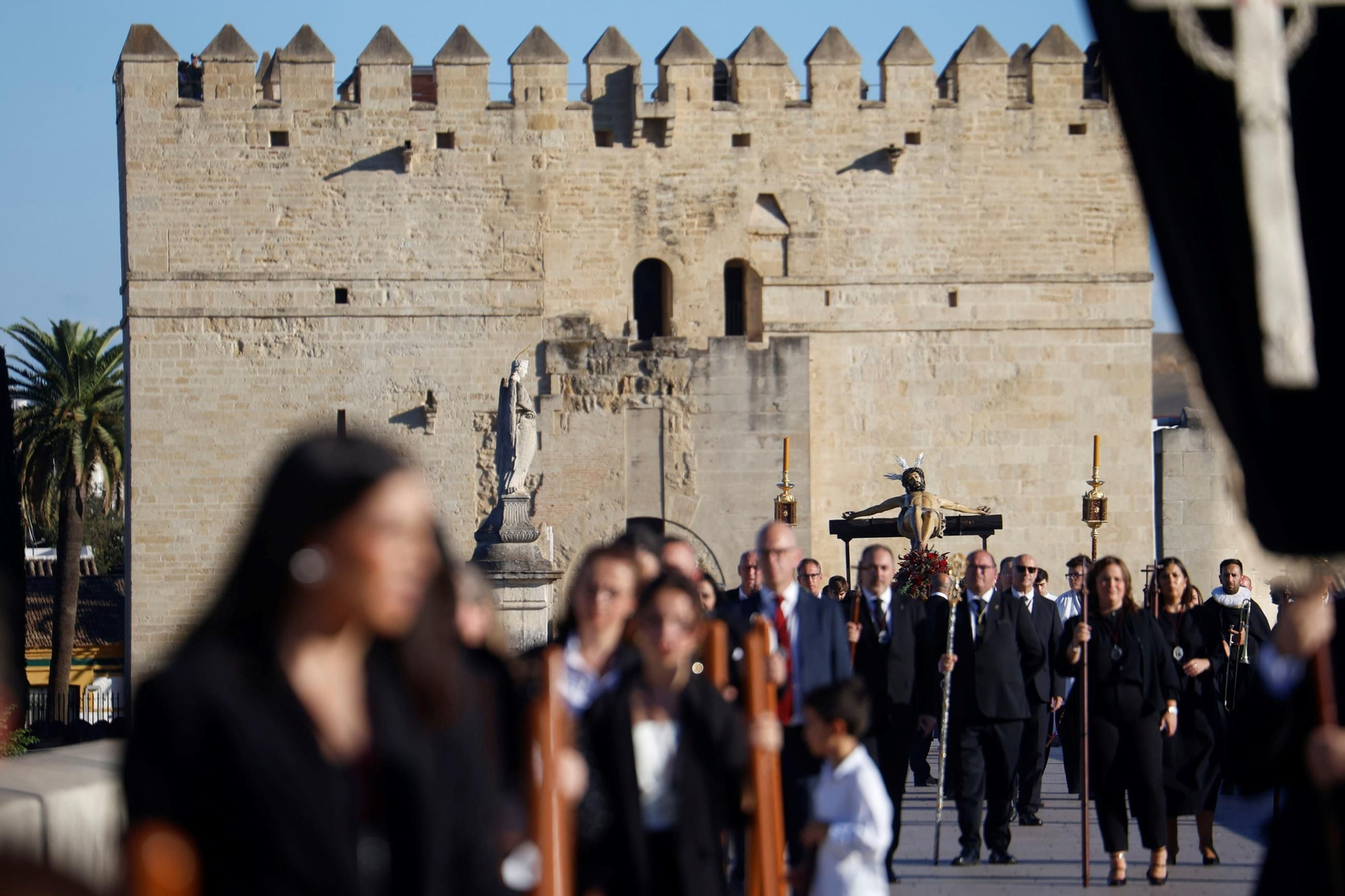 Santísimo Cristo de la Caridad de Pozoblanco, en el Magno Vía Crucis de Córdoba