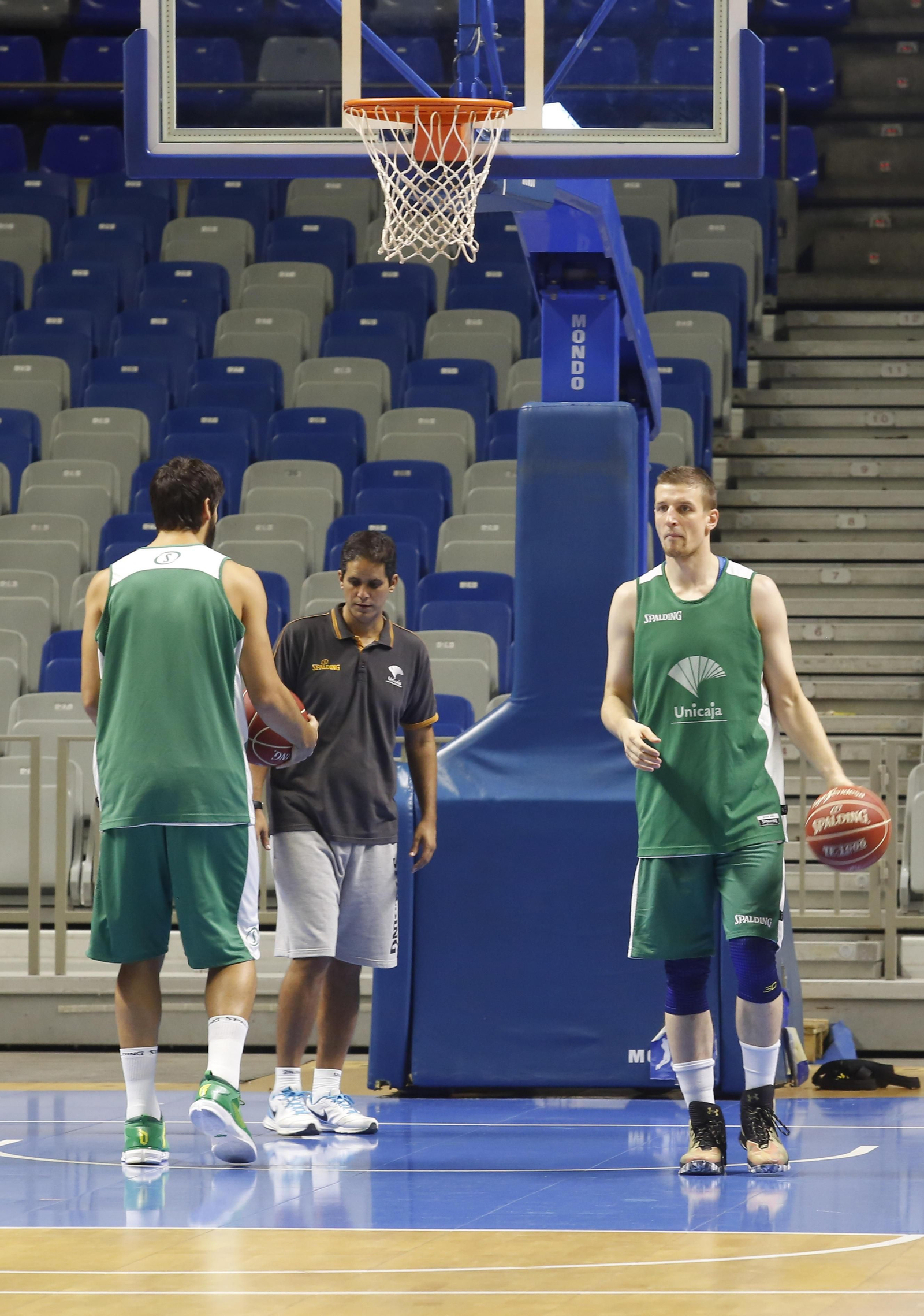 Los cinco años de Adam Waczynski en el Unicaja, en fotos