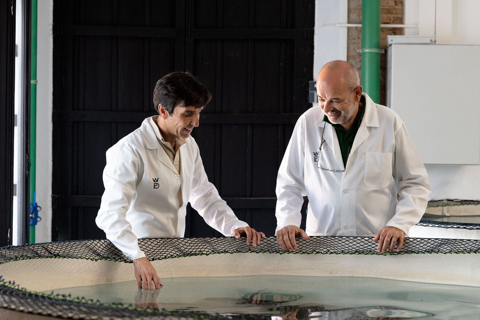 El CEO de Caviar de Riofrío, Carlos Cadenas, en las instalaciones