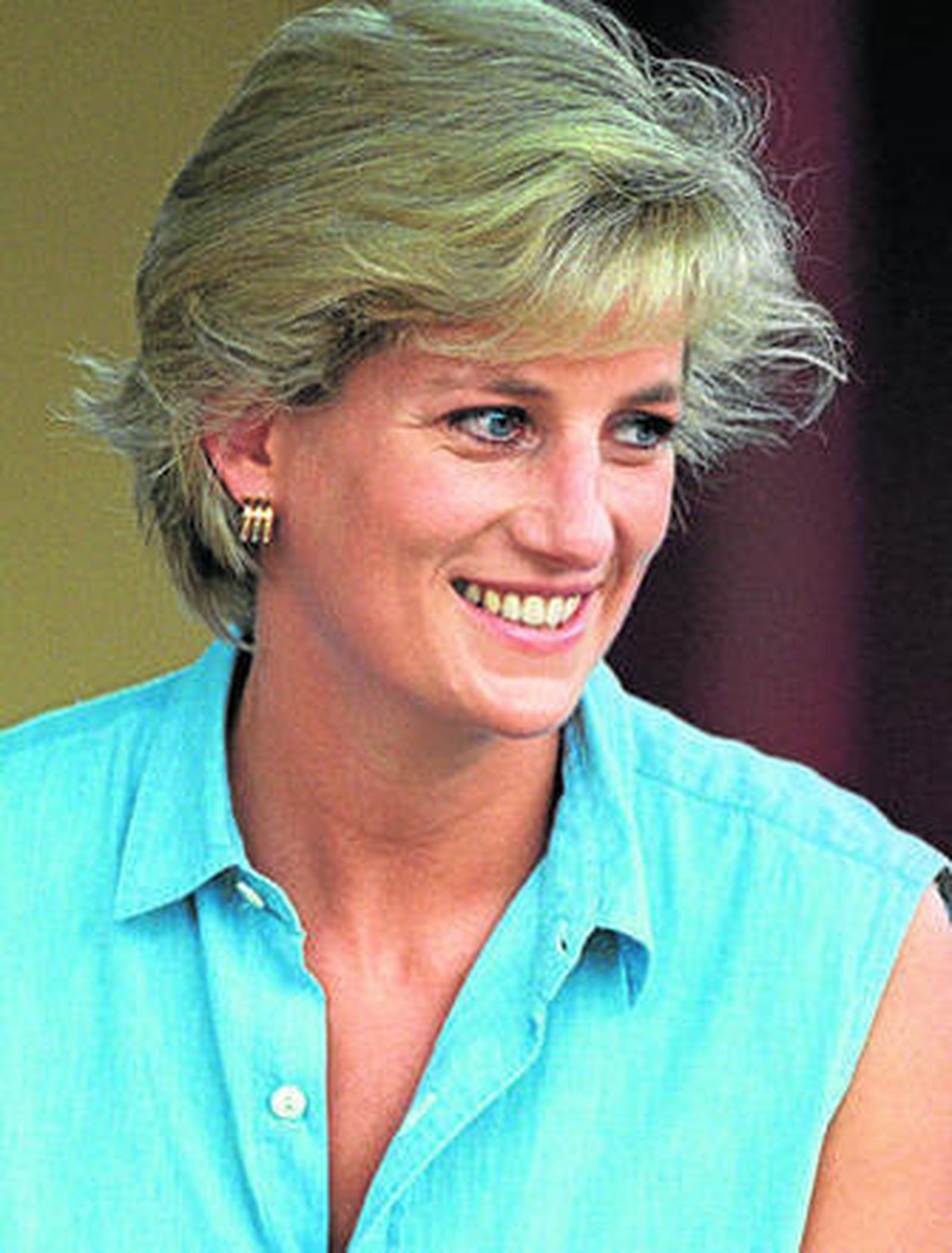 Un bello primer plano de Diana Spencer en su madurez, pocos años antes de fallecer.