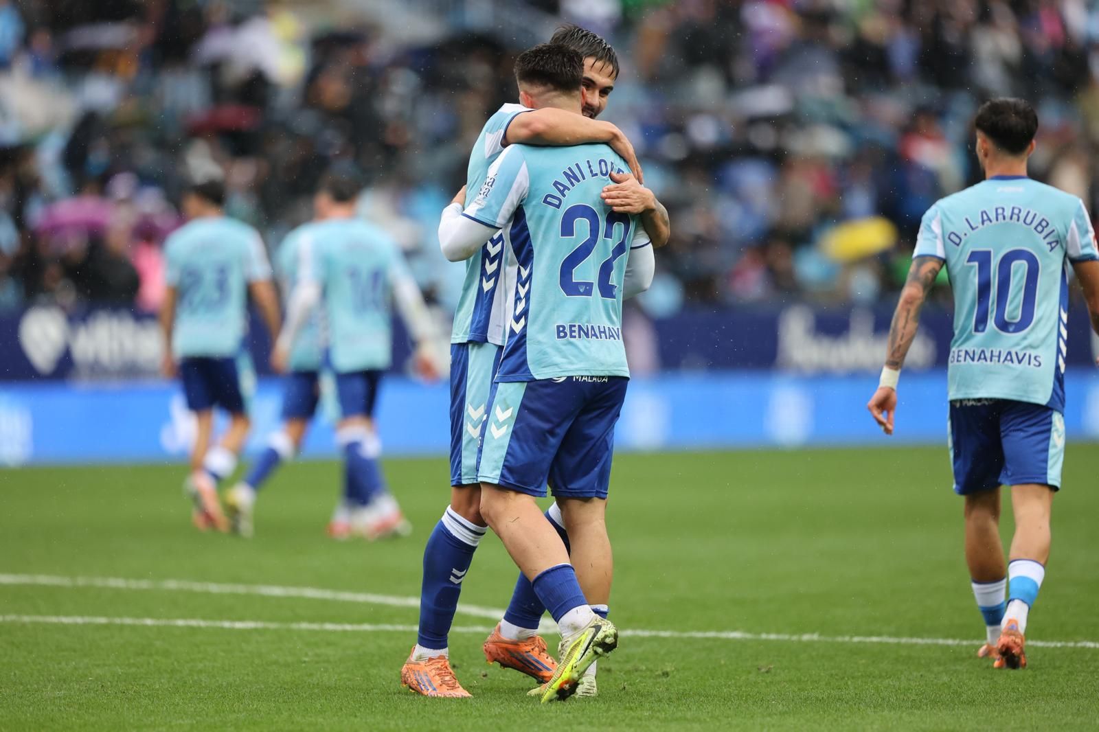 Málaga CF-Almería, en fotos