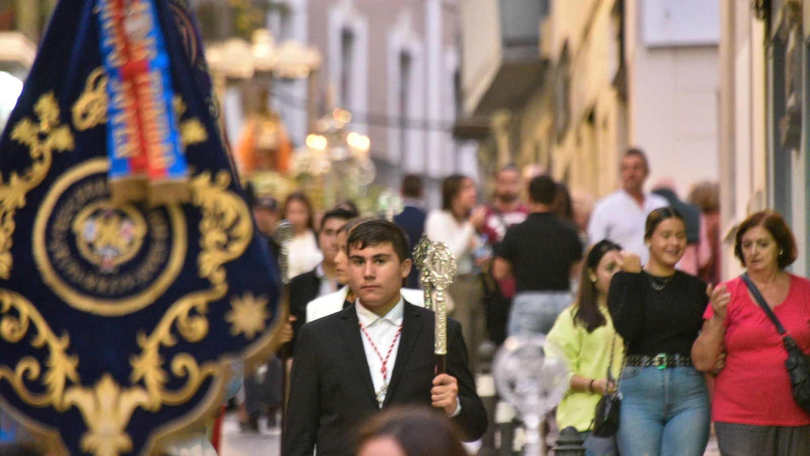 Procesión de La Virgen del Rosario de Europa en Algeciras