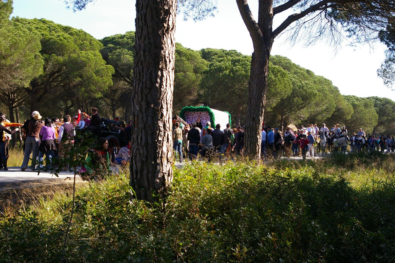 Imagen de archivo de la Romería de San Sebastián