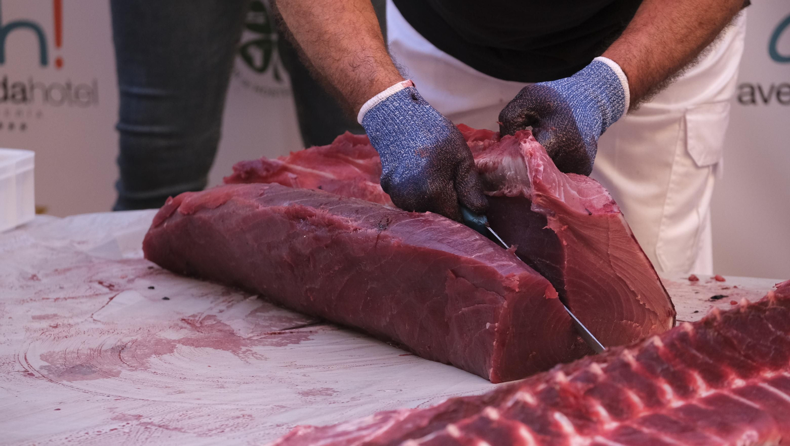 Jornadas del ronqueo del atún de almadraba en el Espacio Gastronómico Tony García, en Almería
