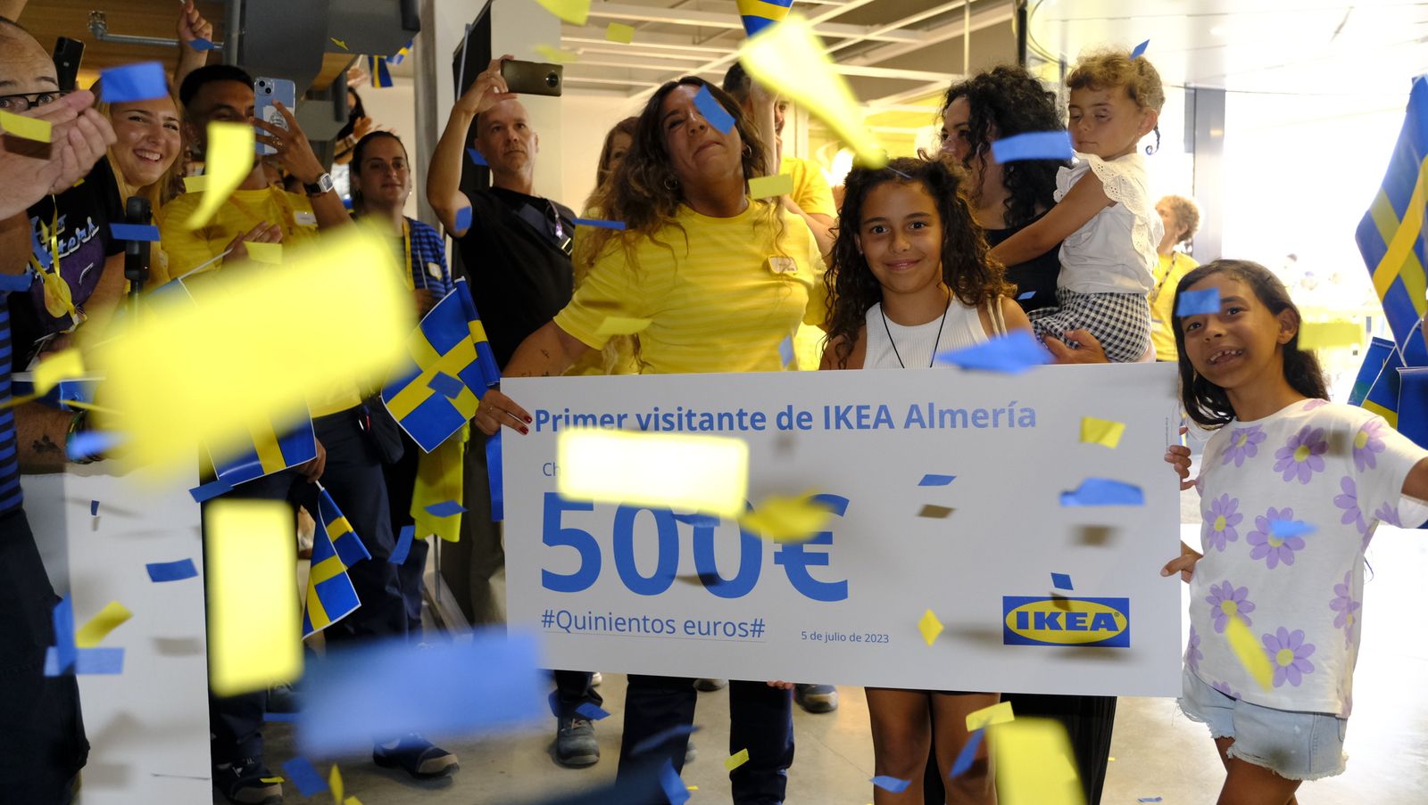 Imágenes de la inauguración de IKEA Almería