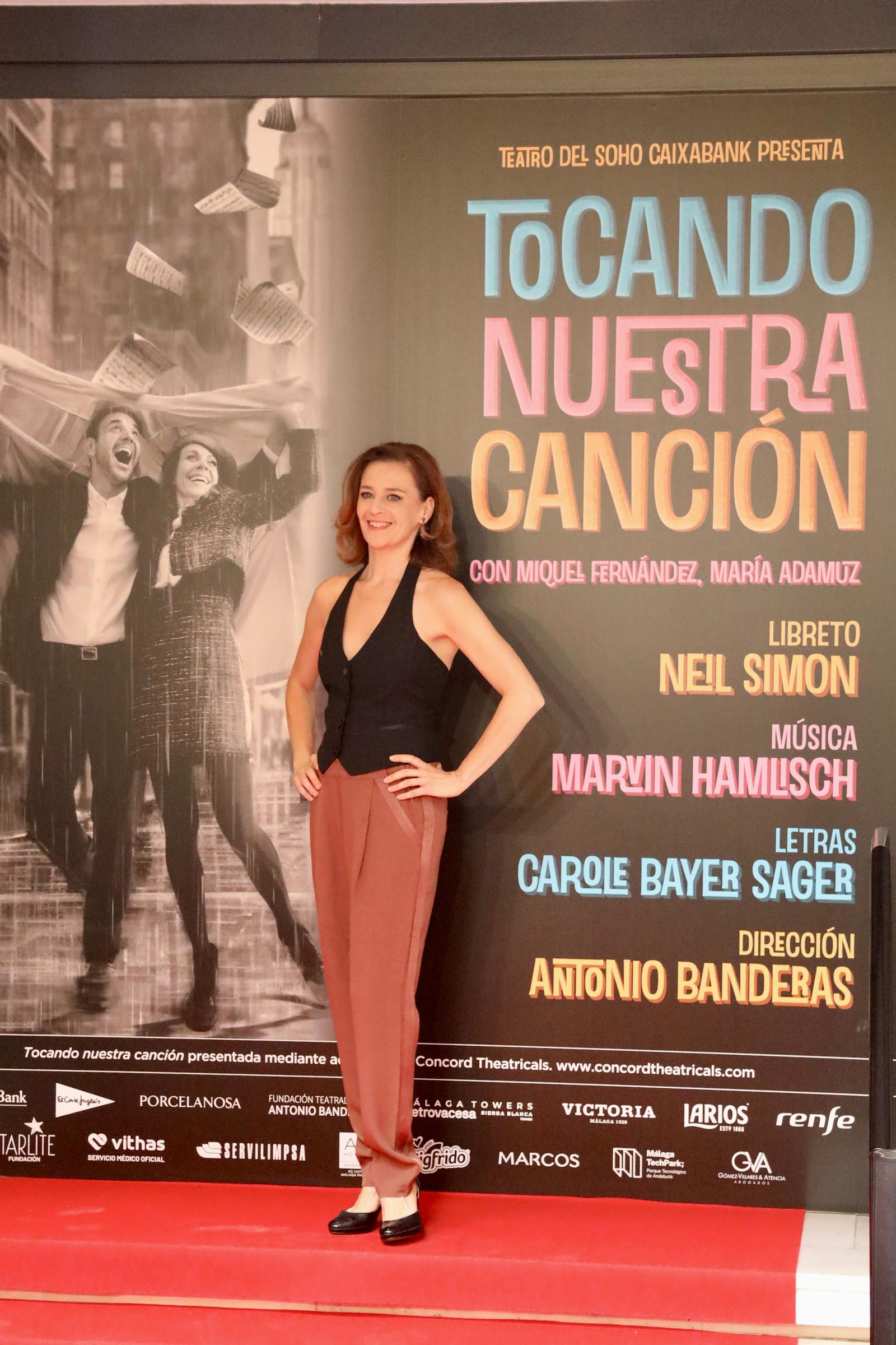 El estreno de 'Tocando nuestra canción', el nuevo musical de Antonio Banderas, en fotos