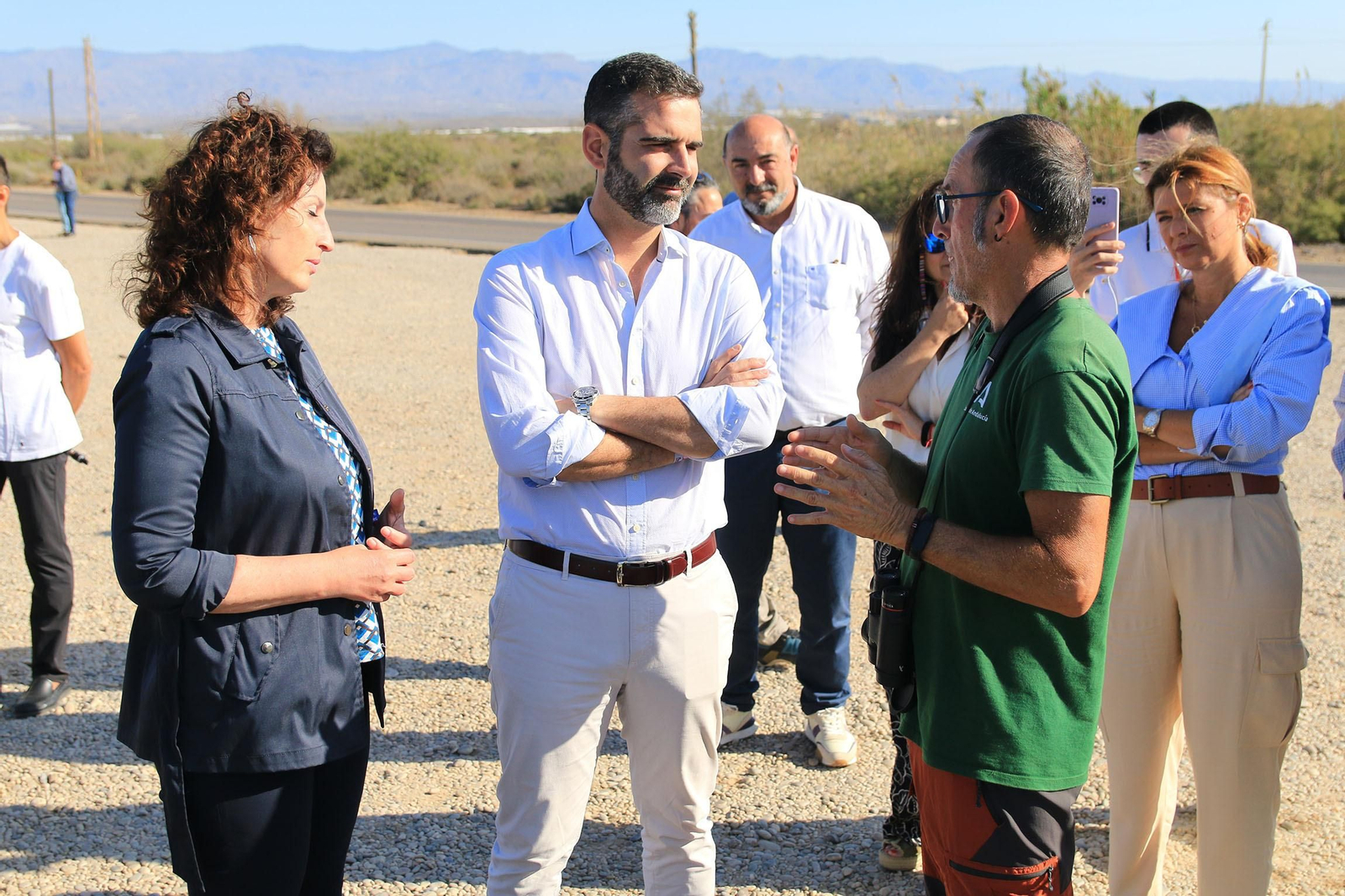 Las imágenes de las Salinas de Cabo de Gata recuperadas y con flamencos