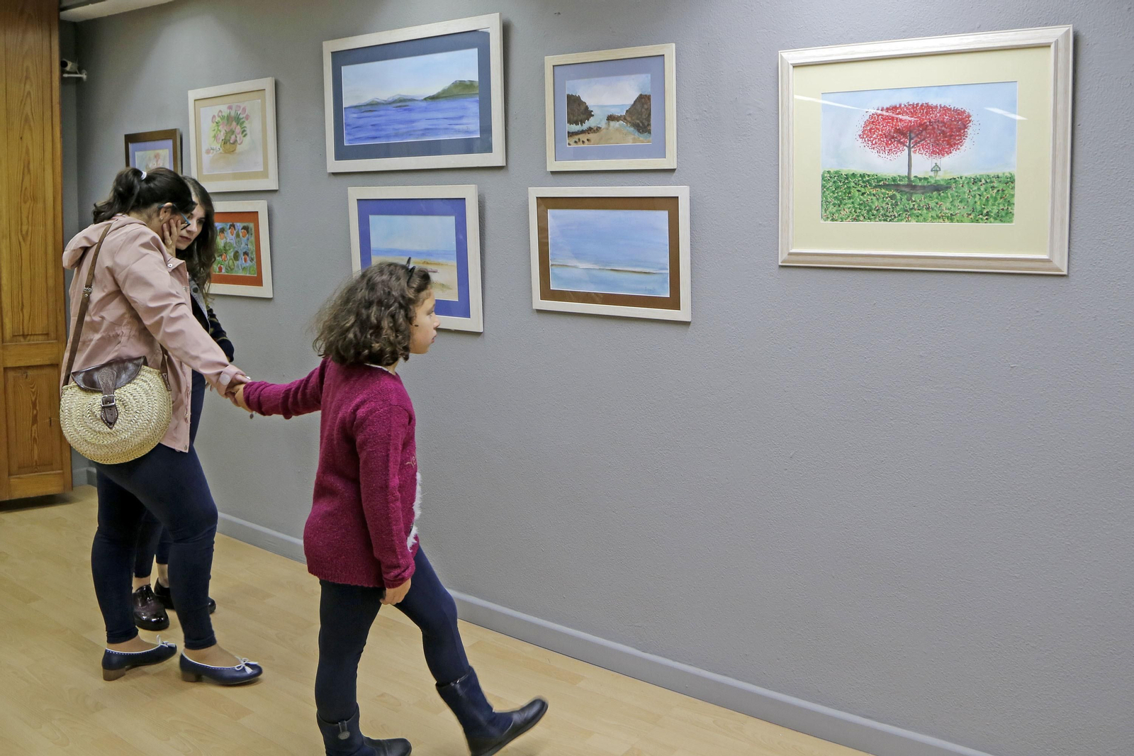 Inauguración de la exposición 'Ictus y Arte' en sala Arte a Diario