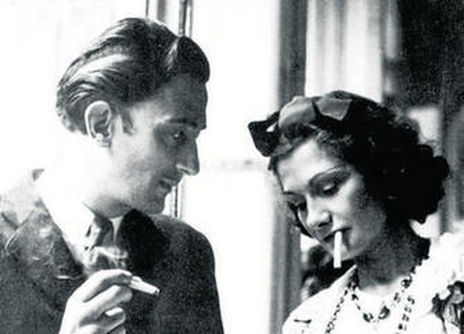 Coco Chanel con Salvador Dalí.
