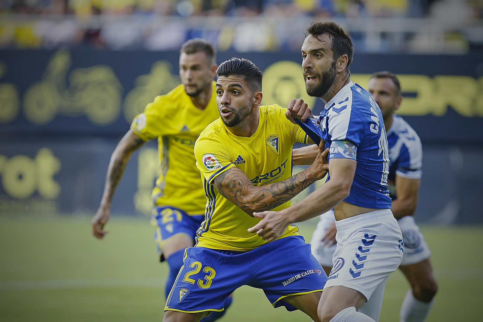Imágenes del partido Cádiz C.F. - C.D. Tenerife