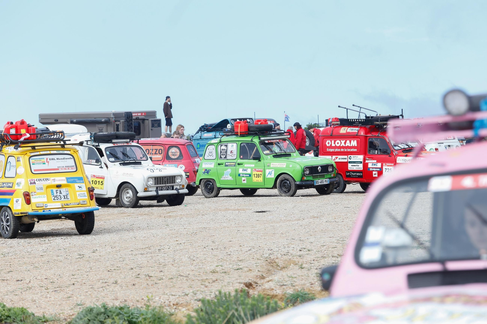 Fotos del rally 4L Trophy