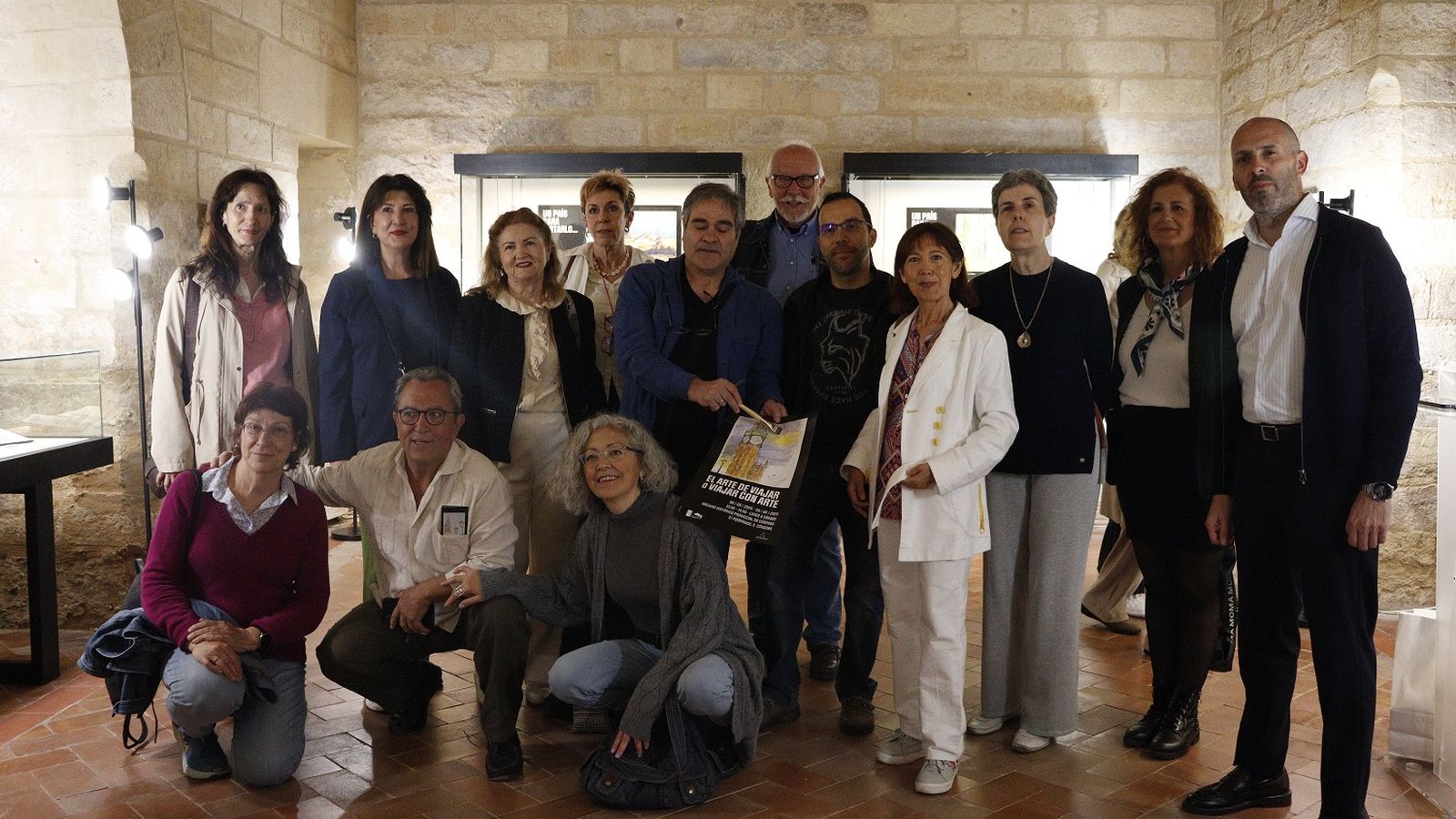 Presentación de la exposición 'El Arte de Viajar o Viajar con Arte' en el Archivo Histórico Provincial.