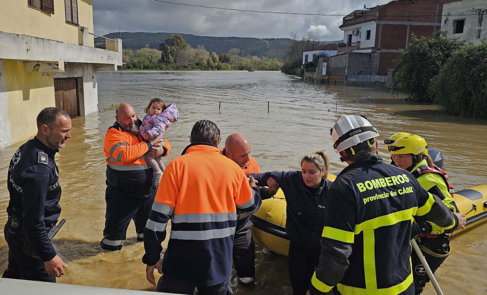 Fotos de las inundaciones en San Martín del Tesorillo