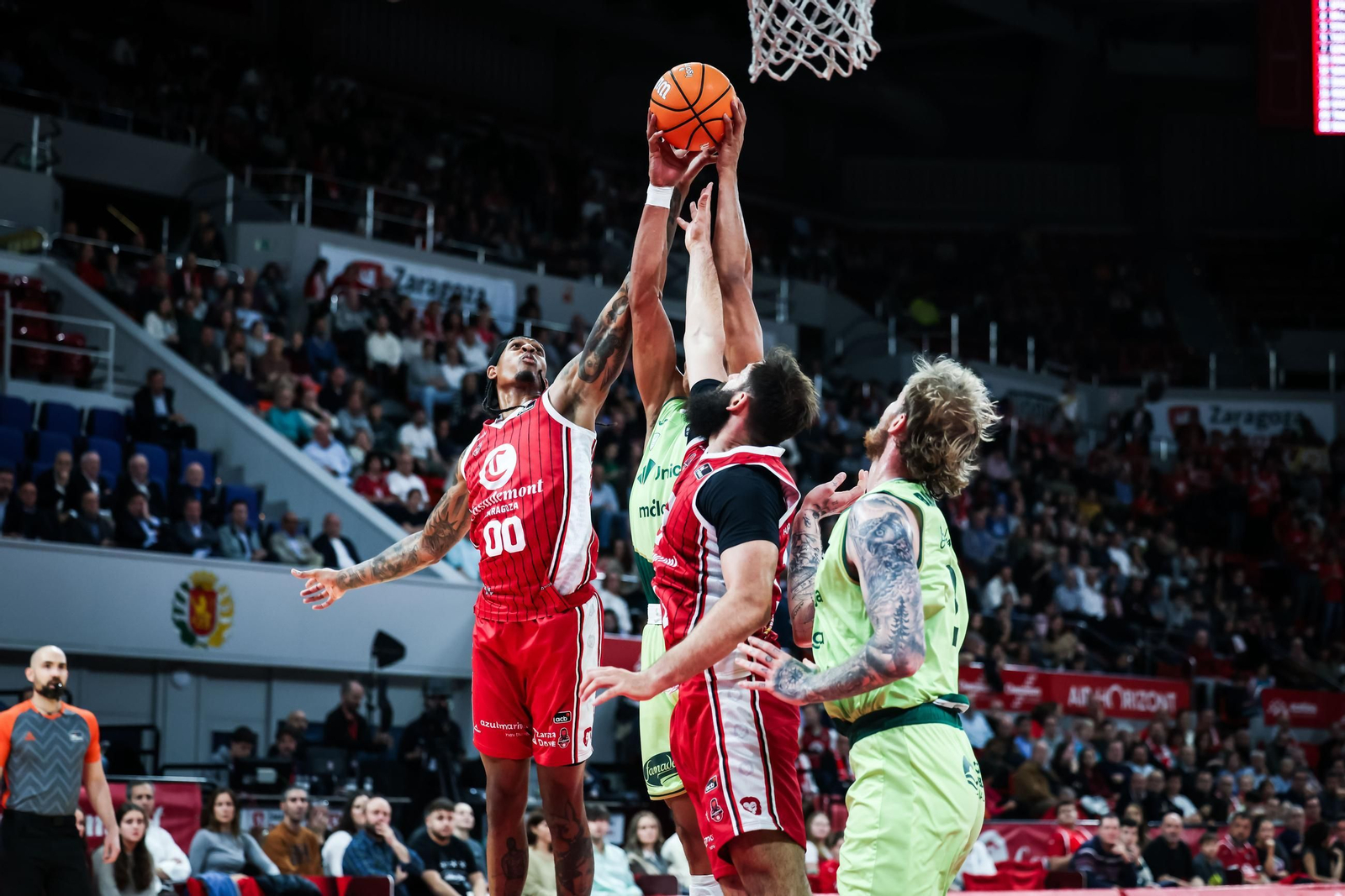 Casademont Zaragoza-Unicaja, en fotos