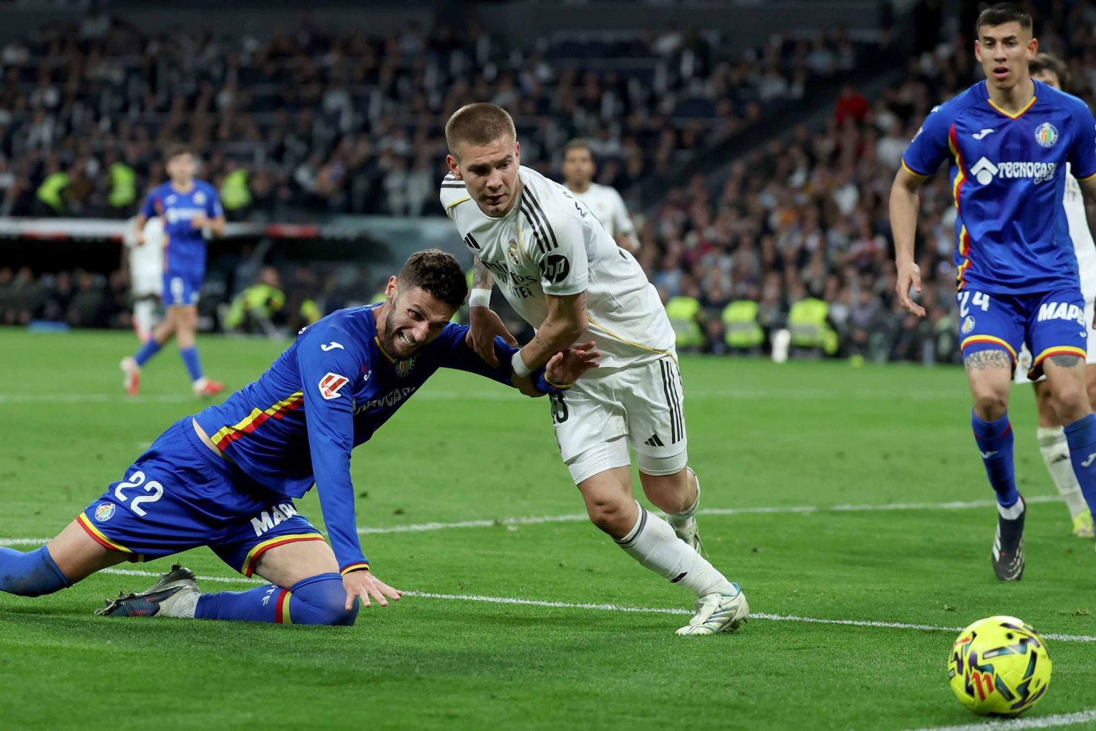 Las fotos de la derrota del Real Madrid contra el Getafe