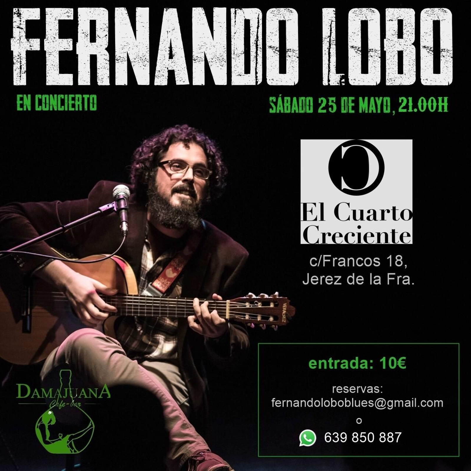 Concierto de Fernando Lobo en Jerez