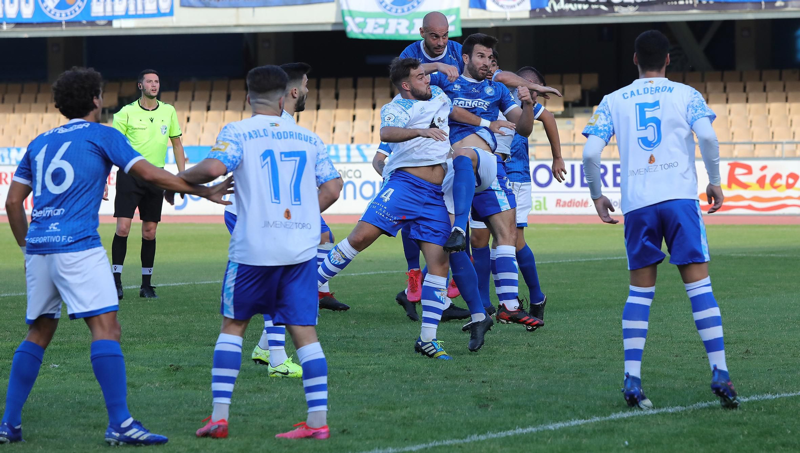 Imágenes del partido del Xerez DFC - Arcos CF (1-0)