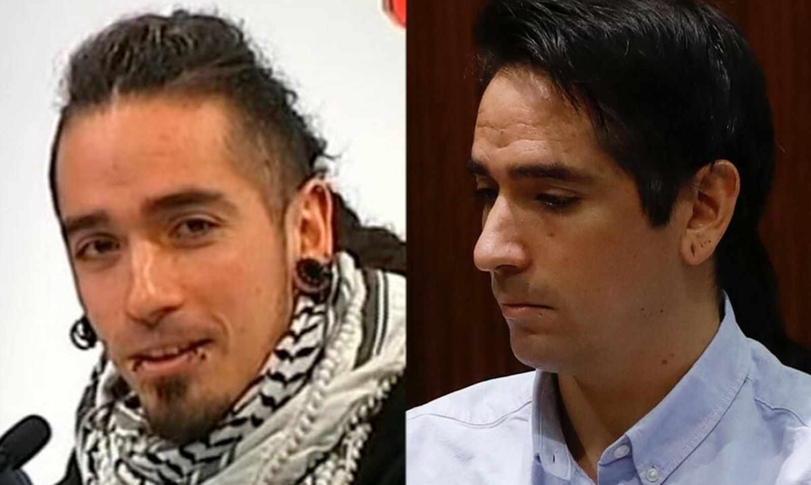 Rodrigo Lanza, acusado por el Crimen de los tirantes, muestra un radical cambio de imagen.