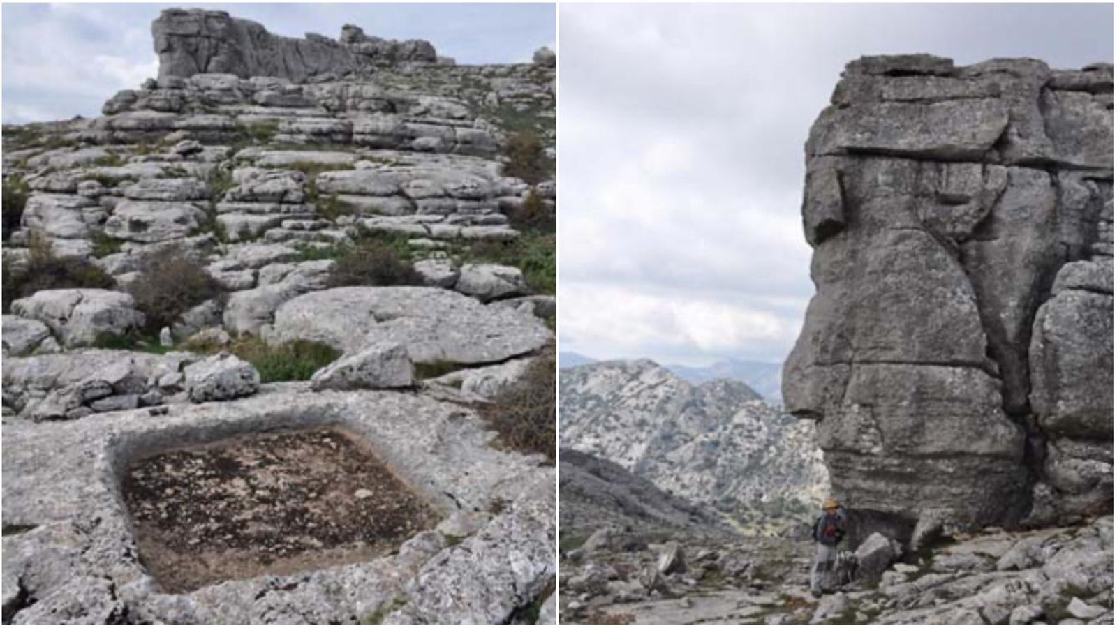 Las pilas y las cara del Tunio.