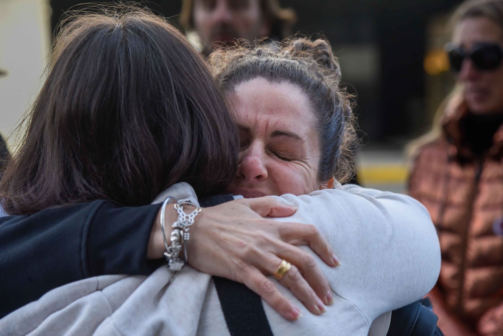 La protesta de los familiares de Daniel, en imágenes