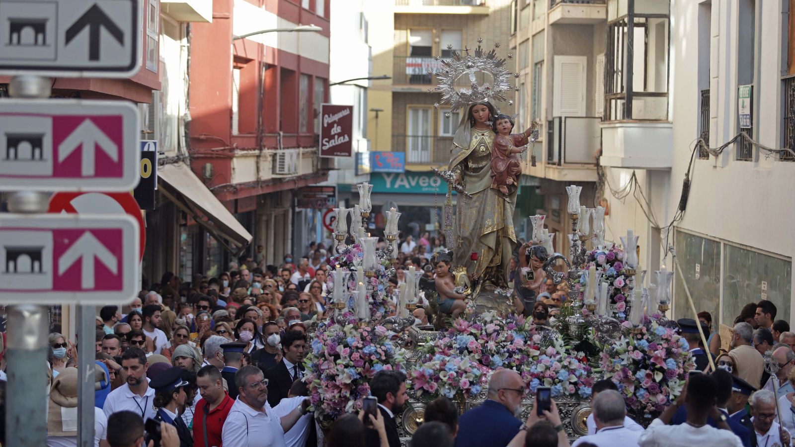 Fotos de la procesión de la Virgen del Carmen en Algeciras 2022