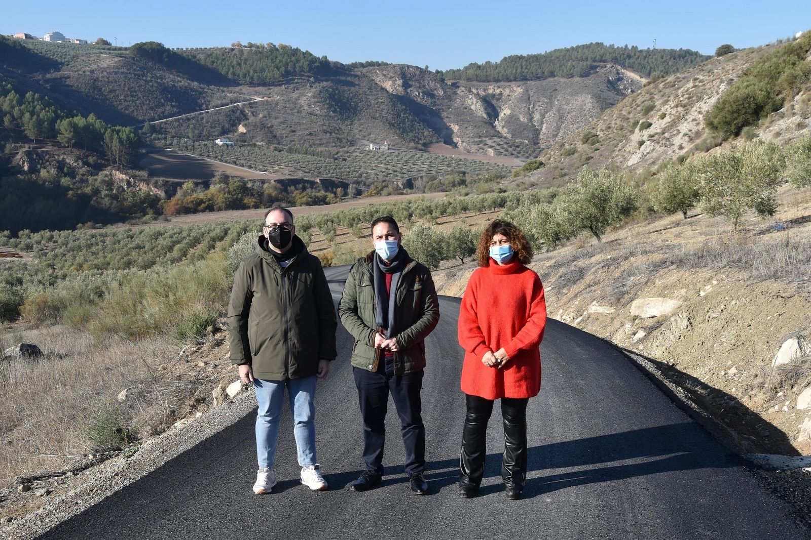 Visita institucional a las obras.