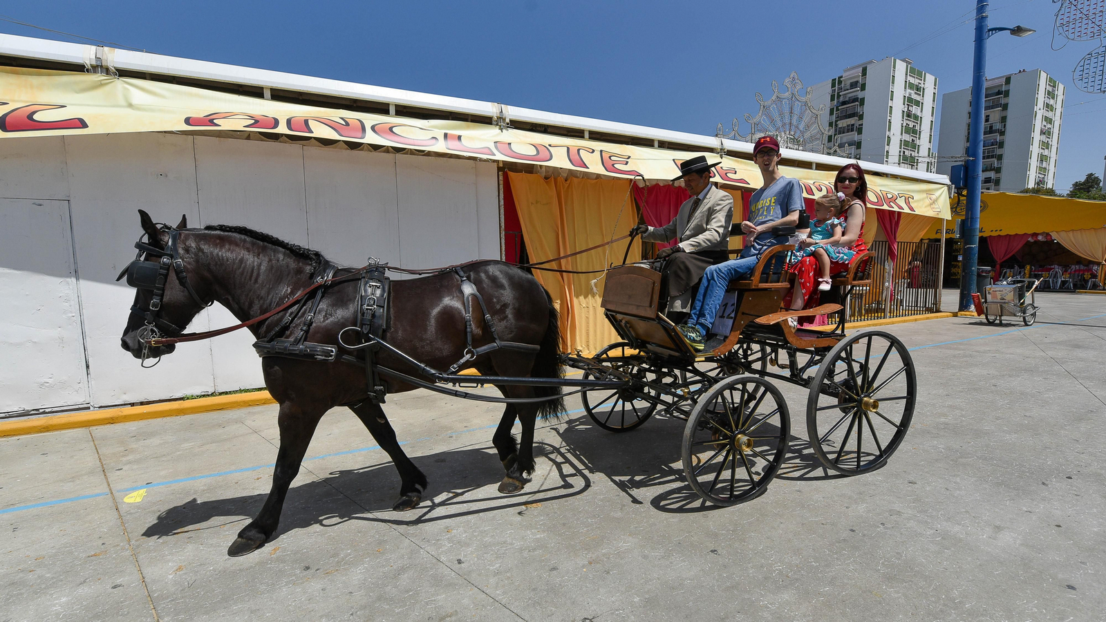 Fotos del ambiente en el sábado de la Feria Real de Algeciras