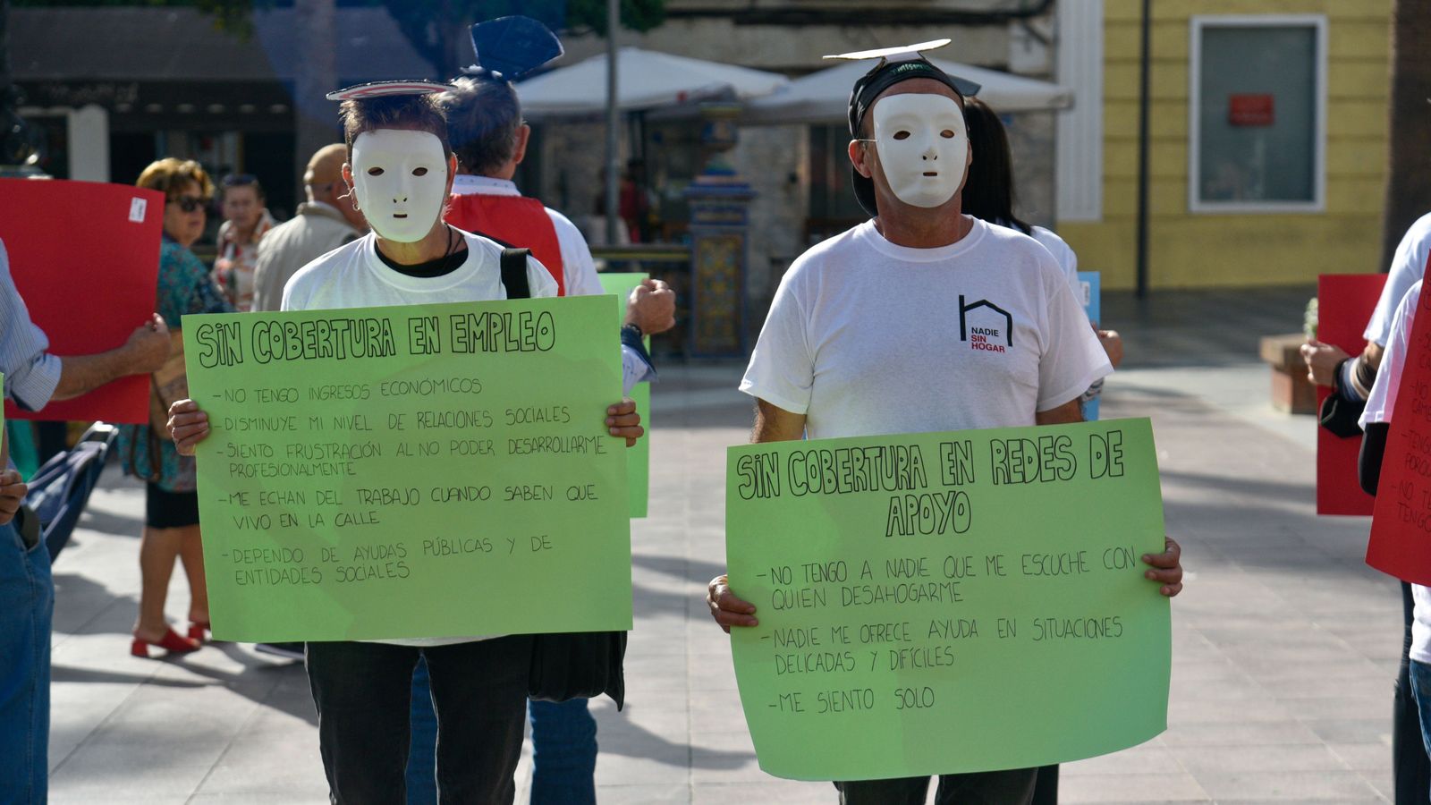 Cáritas acto del Dia Internacional Personas sin  hogar 2022