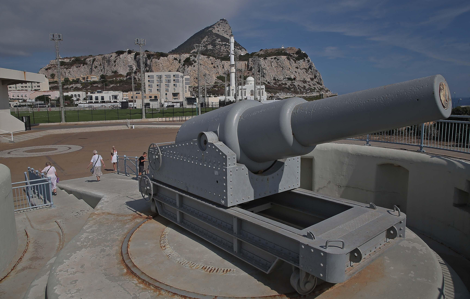 Punta Europa, en Gibraltar. Punta Europa, en Gibraltar.