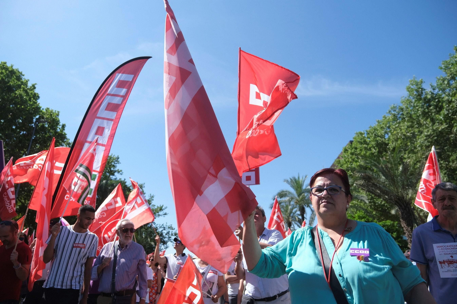 La manifestación del Primero de Mayo de Córdoba, en imágenes