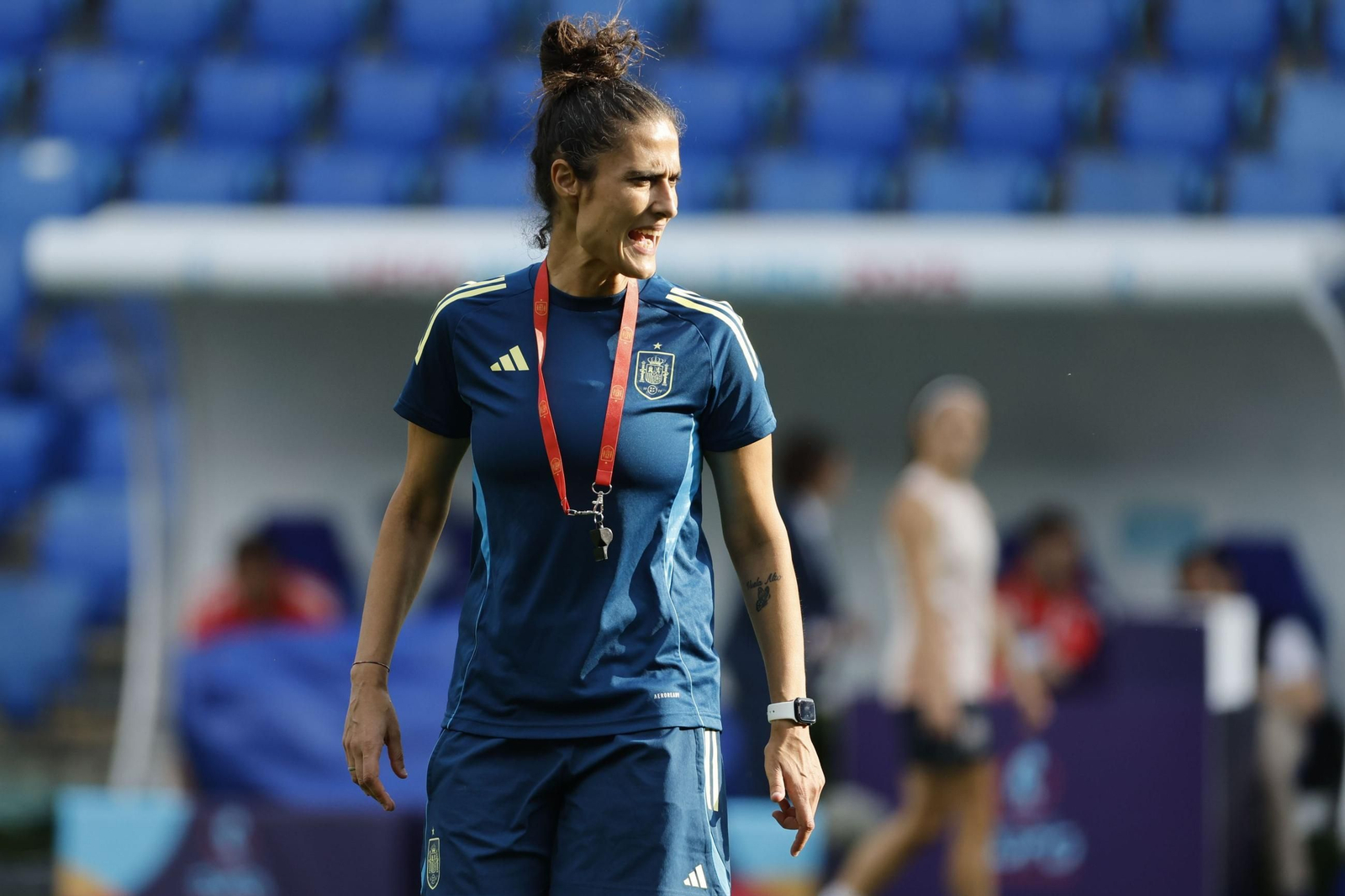 Las fotos de España antes de la final de la Eurocopa femenina