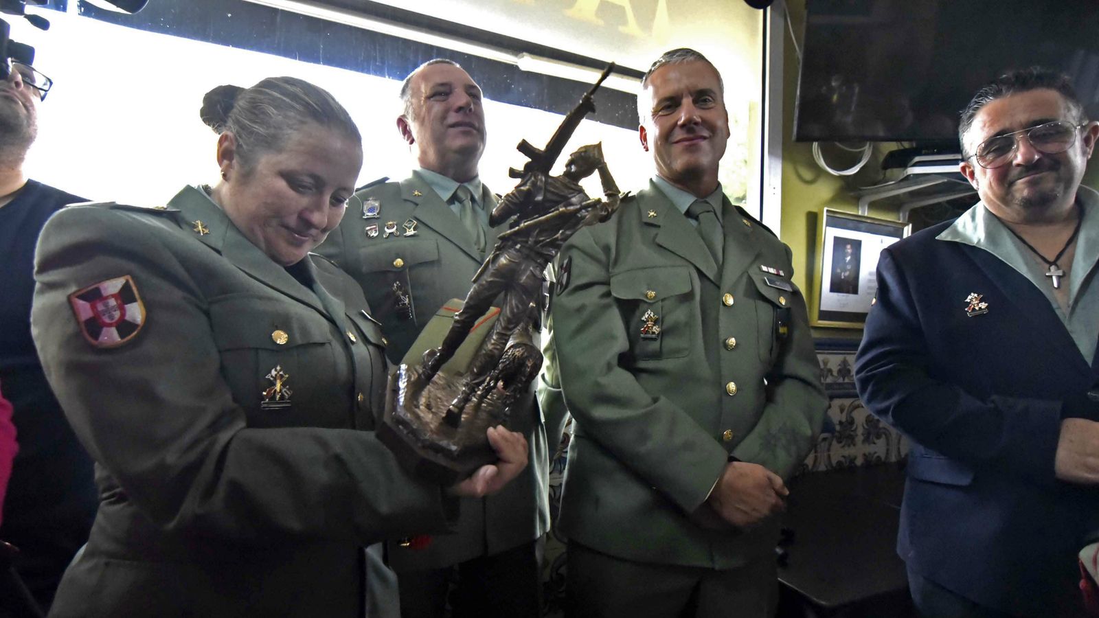 Las fotos del los premios Espiritu Legionario  de la Hermanda de Antiguos Caballeros Legionarios del Campo de Gibraltar
